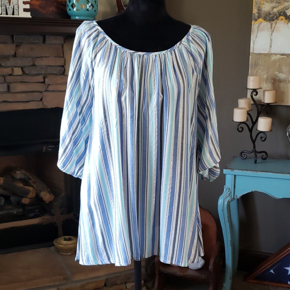 Ladies Striped Blouse